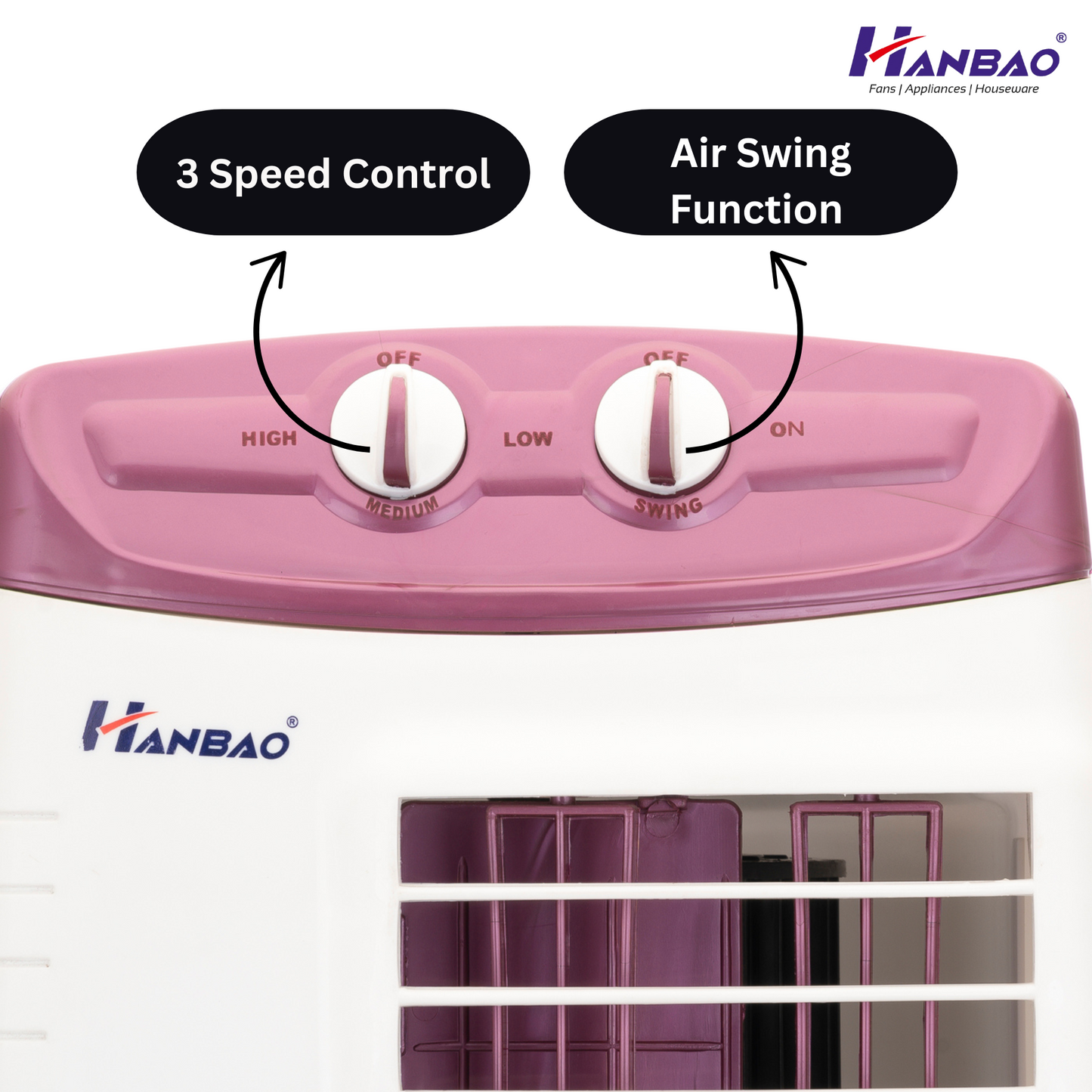 Hanbao Tower Fan- Vaayu, 12 months Warranty