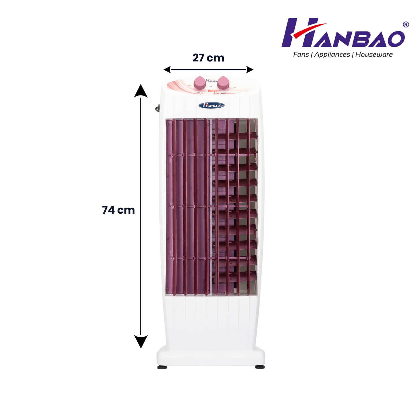 Hanbao Tower Fan- Vaayu Plus, 18 months Warranty