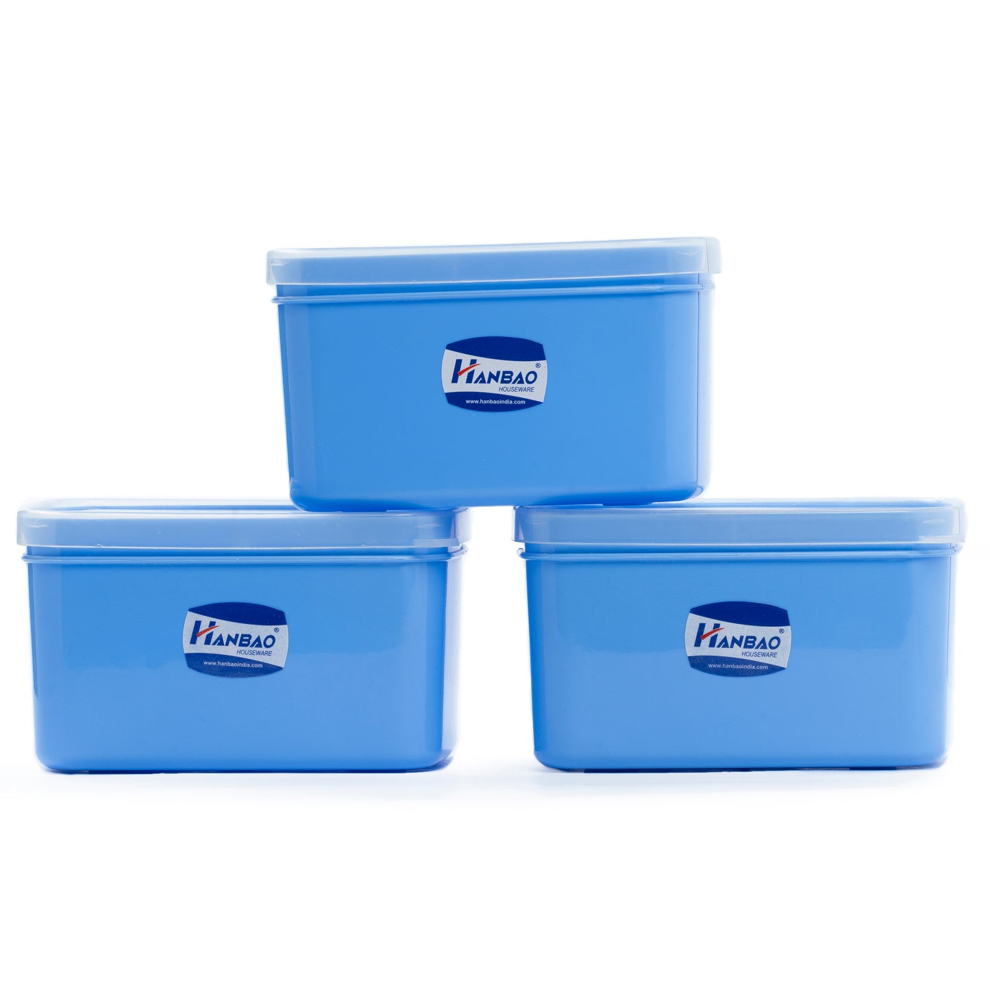 HANBAO 910ml Jet Food Container (3Pcs)