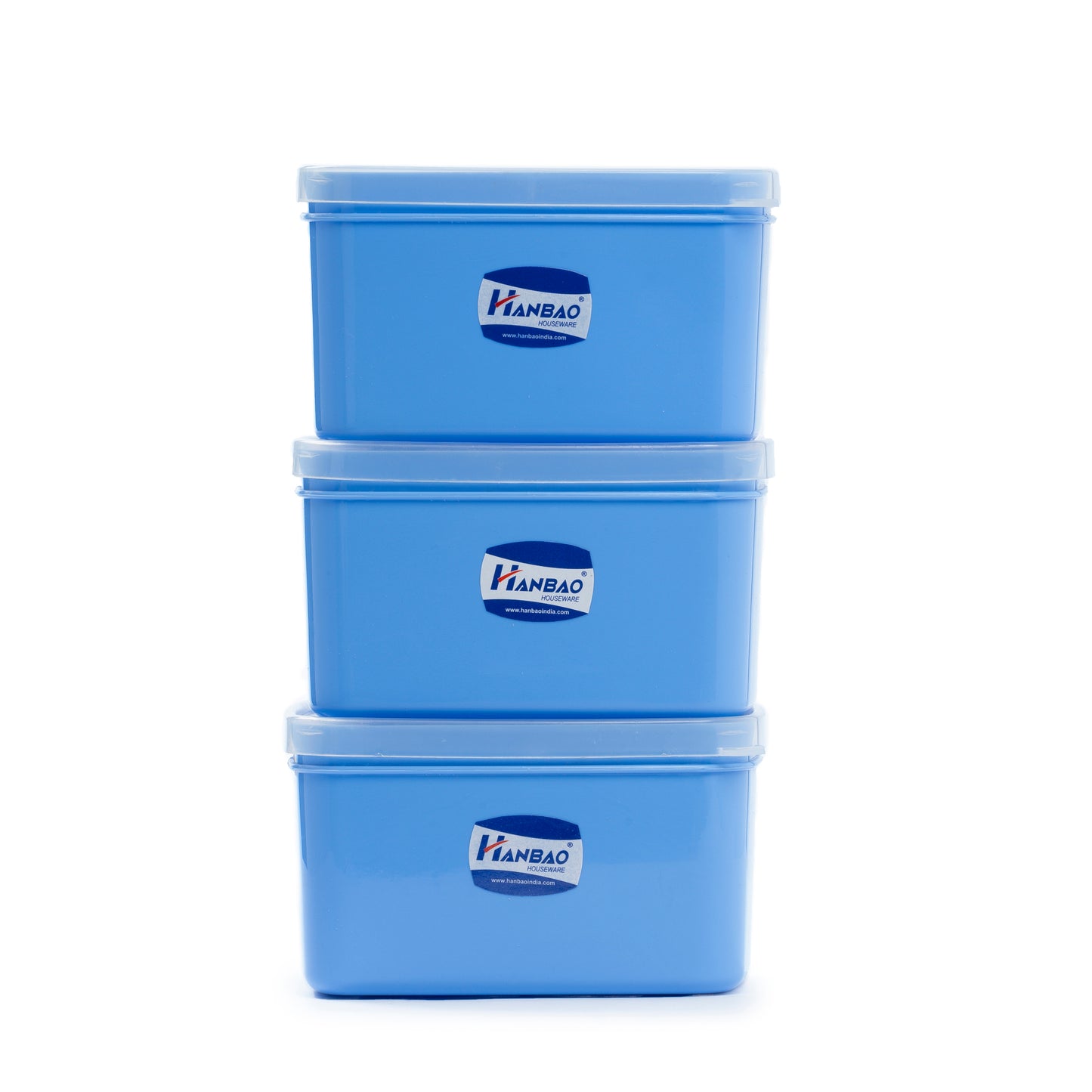 HANBAO 910ml Jet Food Container (3Pcs)