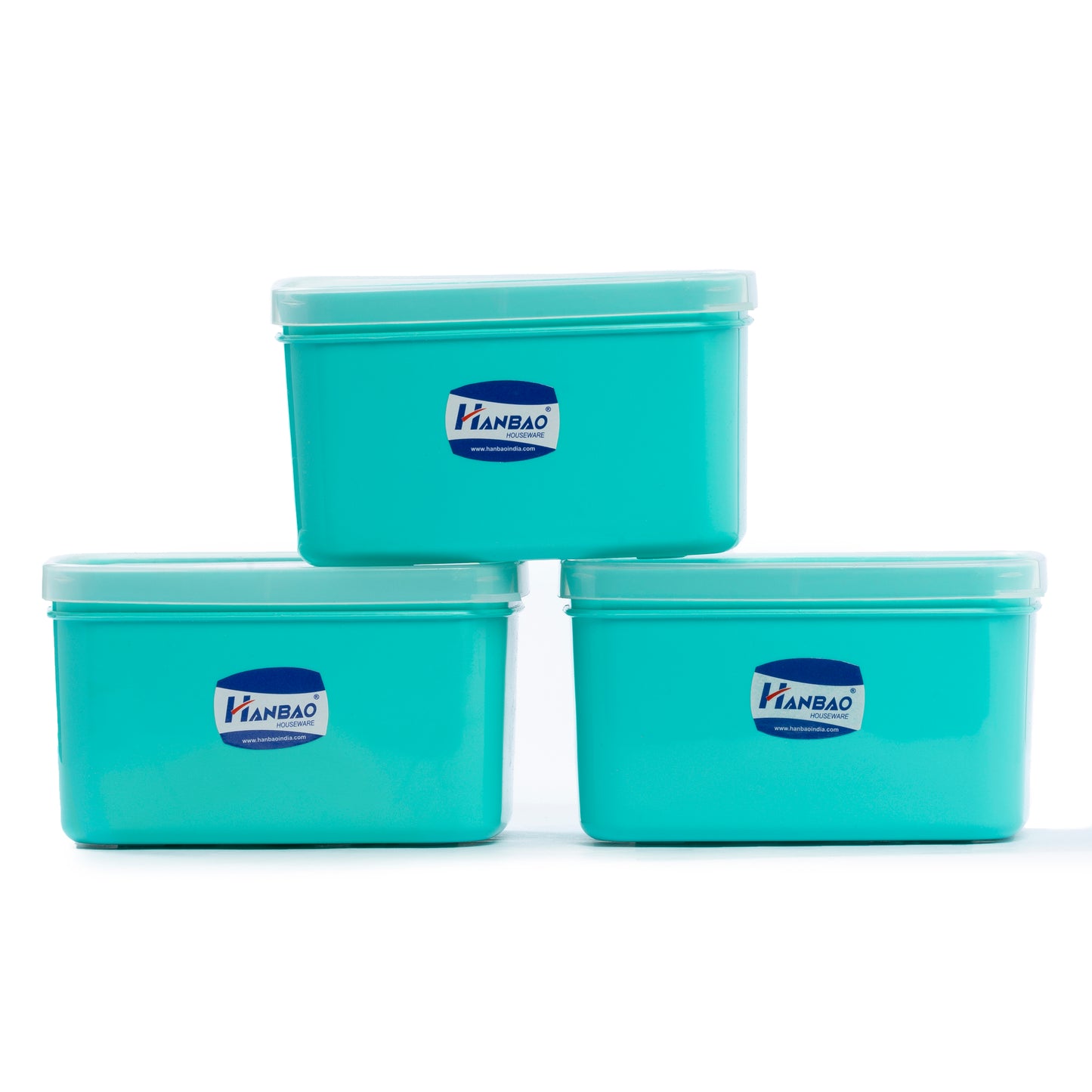 HANBAO 910ml Jet Food Container (3Pcs)
