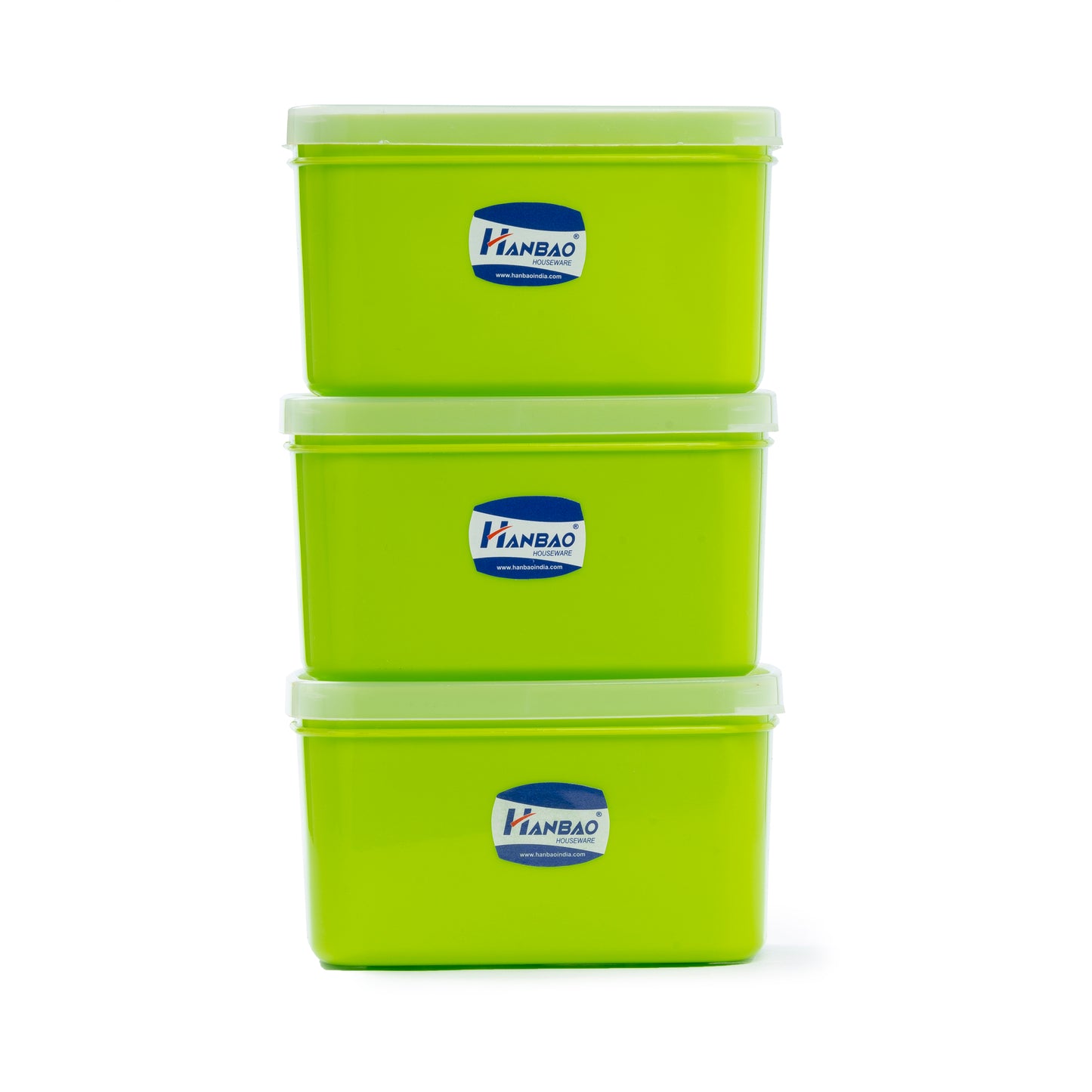 HANBAO 910ml Jet Food Container (3Pcs)