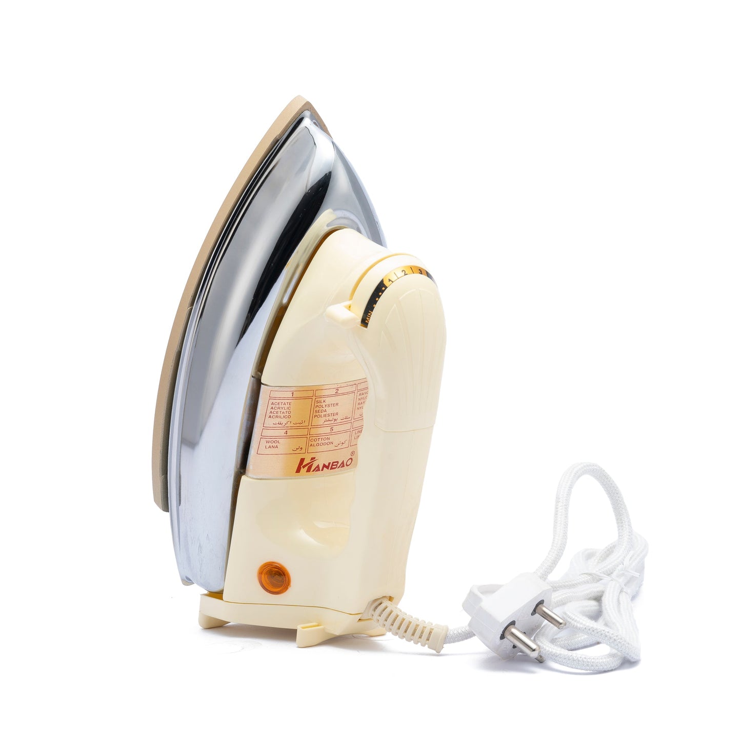 HANBAO PLANCHA ROYAL TOUCH Heavy Weight Dry Iron - 1000W, 2 Years Warranty*