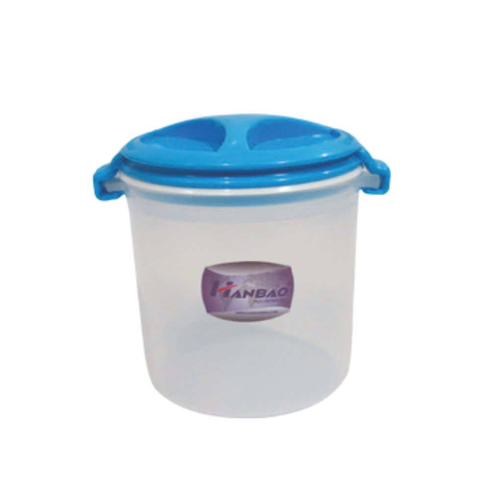 HANBAO 600ml Spin Air Tight Container (6pcs)