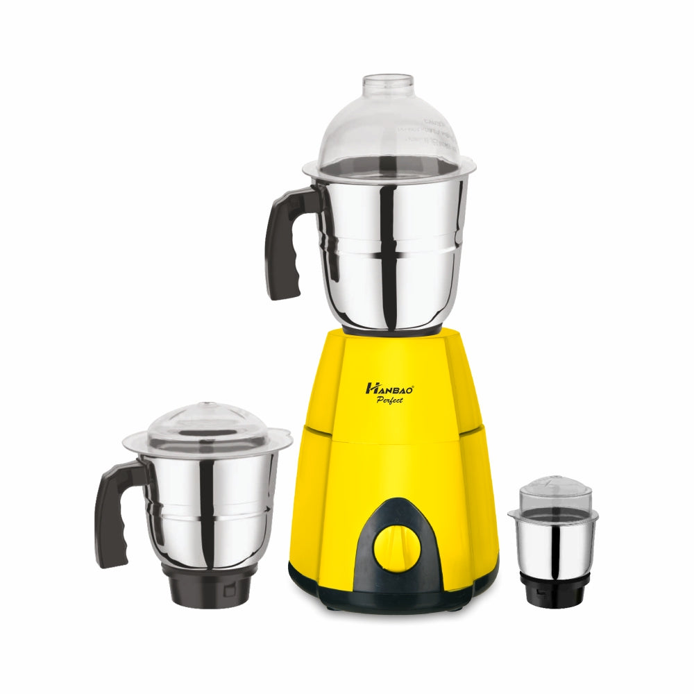 Hanbao PERFECT Mixer Grinder, 600 Watts, Hybrid motor, 24 months Warranty*