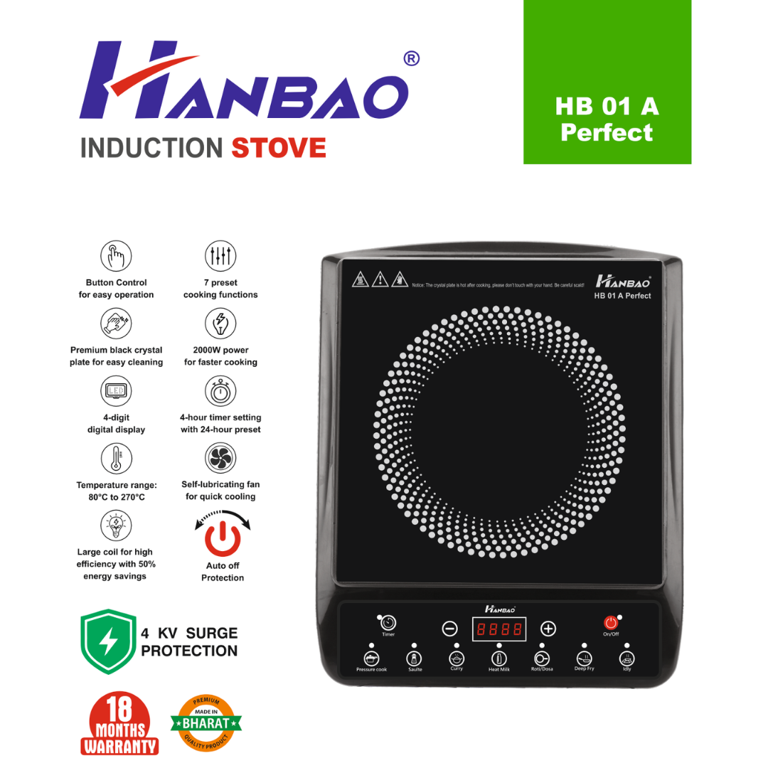 Hanbao Induction Stove Perfect (HB-01 A)