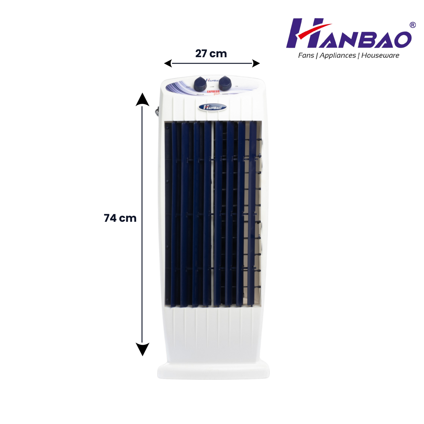 Hanbao Tower Fan- Express Plus, 18 months Warranty