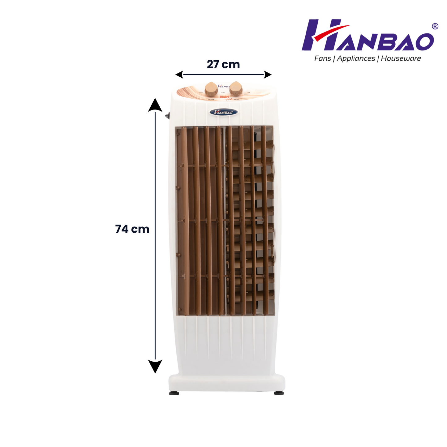 Hanbao Tower Fan- Visiri Plus, 18 months Warranty
