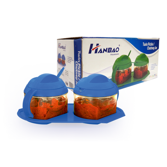 HANBAO Twin Pickle / Chutney Jar (2 in 1)