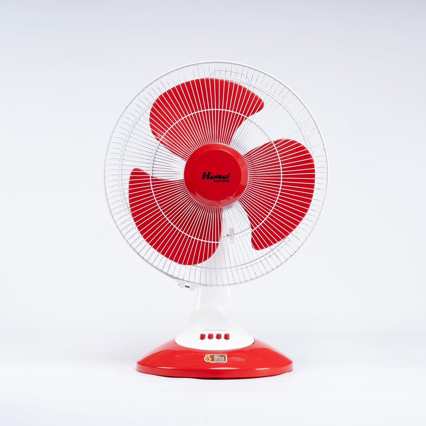 Hanbao Table Fan High Speed - Cool Vistara copper coil motor 24 months warranty*