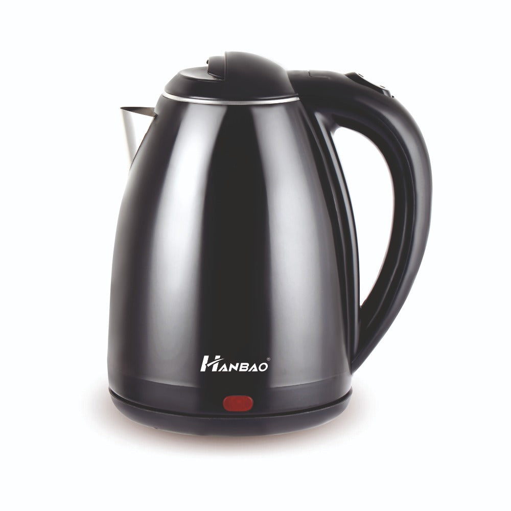 Hanbao Cool Touch Electric Kettle, 1.5ltrs, 1350 Watts, Double Layer outer body, Mercury